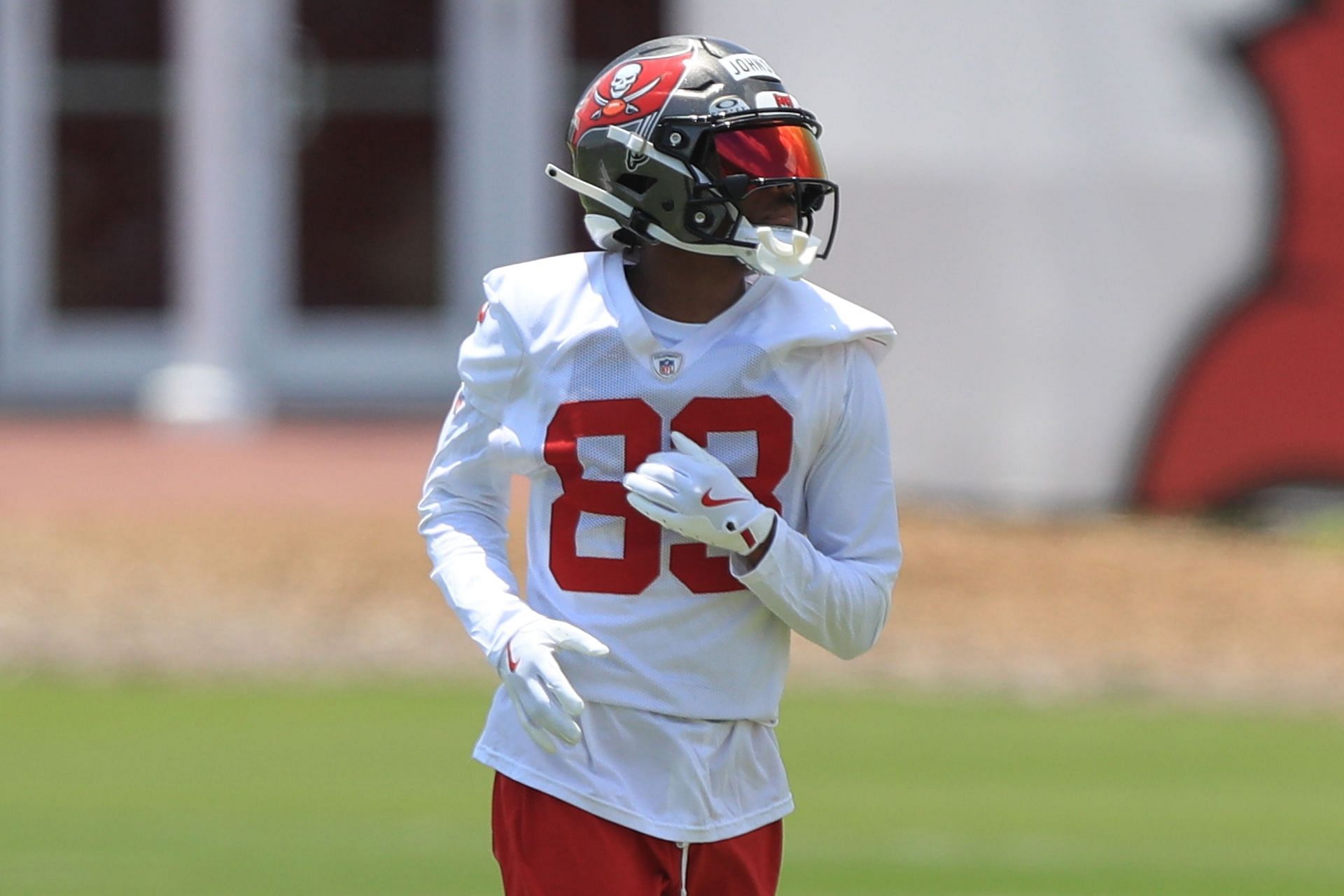 Tampa Bay Buccaneers WR Tez Johnson - Source: Getty
